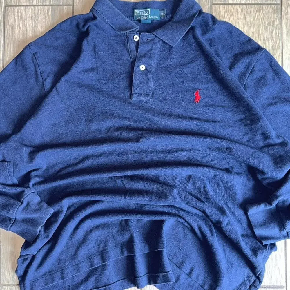 Polo by Ralph Lauren Long Sleeve Polo Shirt - Size XL